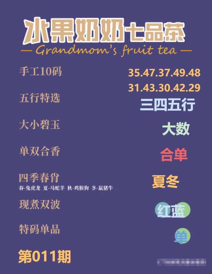 011期七品茶[图]